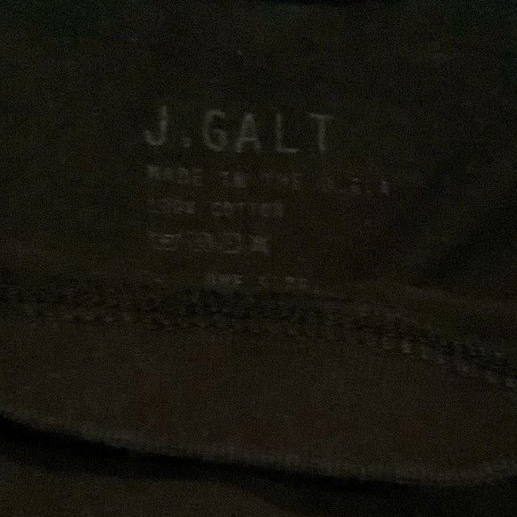 J Galt | Brandy Melville Short Sleeve Black Graphic Los Angeles Crop T-Shirt, OS - Picture 4 of 4